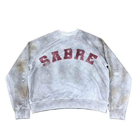 Thrashed Collegiate Crewneck